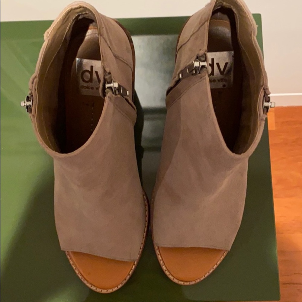 Dolce Vita Open Toe Booties - image 3